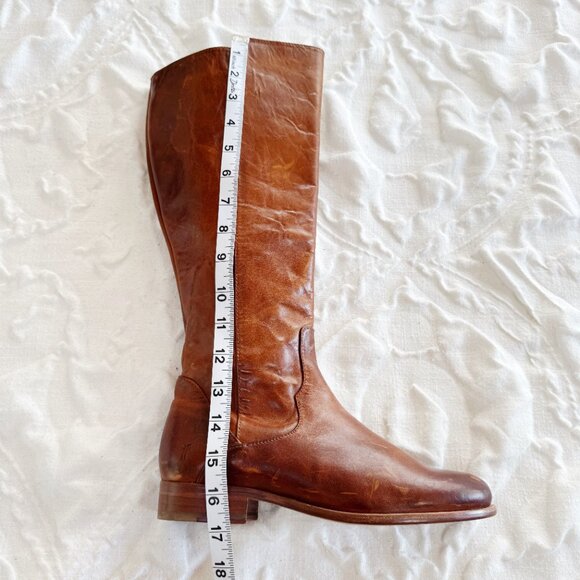 Frye Carly Leather Boots Size 6.5  $398 - Picture 4 of 7